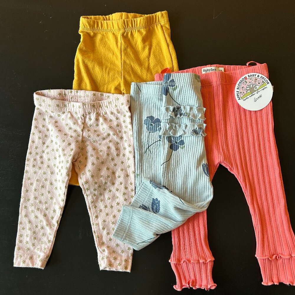 Baby Girl 6M Pants Bundle